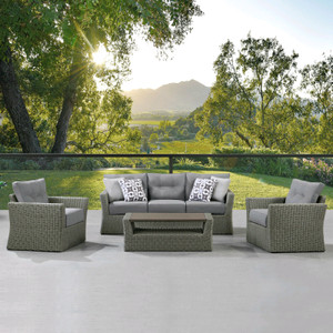 Ensemble de meubles de terrasse Housse Jardin Extérieur Imperméable Vert Tissé PE protection 