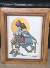 $75 OBO - Norman Rockwell: Sunset: The Little Spooners