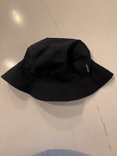 Black Goretex Adjustable bucket hat, View more