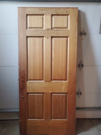 Cedar door