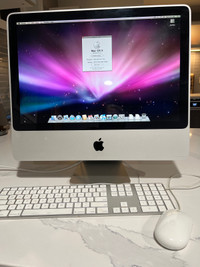 iMac 21.5” with keyboard and mouse
