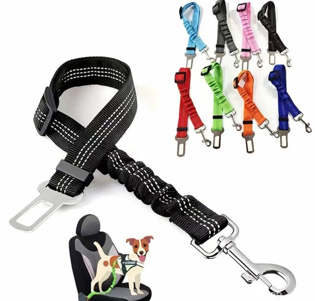 Secure Your Pet with Adjustable Car Seat Belt in Accessories in City of Toronto - Image 3