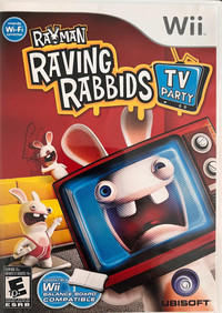 Raving Rabbids TV Party Wii game 