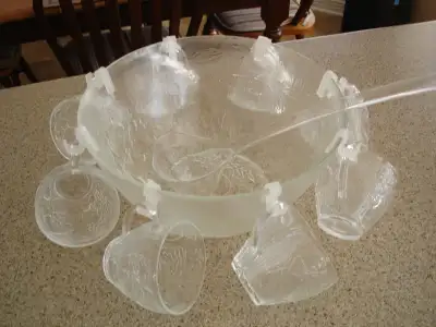 Glass fruit bowl, View more