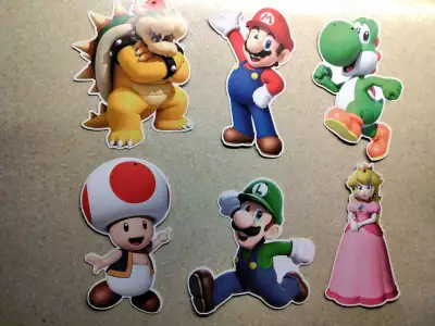 Nintendo 6" decorations, View more