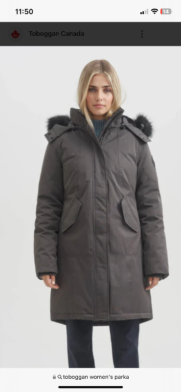 Very well made parka. Made in Canada. Very warm. In very good condition ***Does not have the fur or...