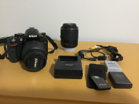 As New Nikon 5200 and Accessories