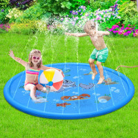 Tapis éclaboussant, super amusant pour enfant, tapis piscine pou