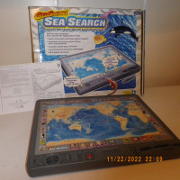 SEA SEARCH ELECTRONIC GAME 1992 COMPLETE