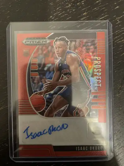 Isaac OKORO basketball  rookie card, View more