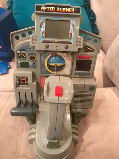 Vintage 1989 After burner table top game from Tiger/sega. Working condition