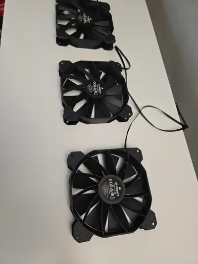 3x Corsair 140mm Case Fans (Brand New / Unused Bundle), View more