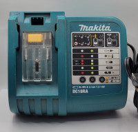 Makita Ni-MH &Li-Ion 7.2-18V Battery Fast Charger Model DC18RA