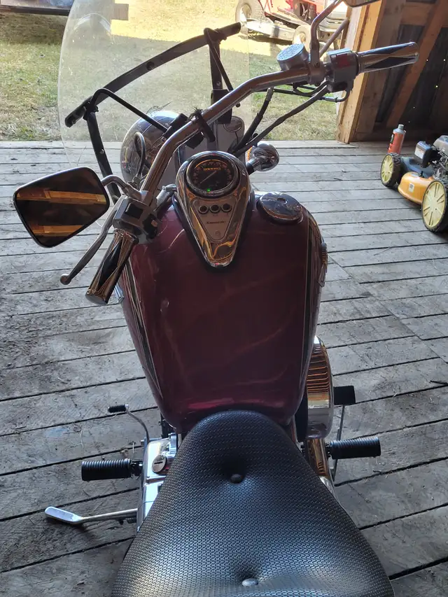 Moto 2002 kawasaki vulcan 800 in Street, Cruisers & Choppers in Rimouski / Bas-St-Laurent - Image 3