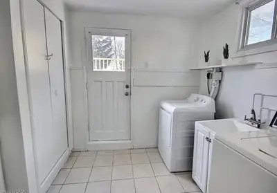 Beautiful one bedroom basement apartment with separate entrance, large spaced kitchen and living roo...