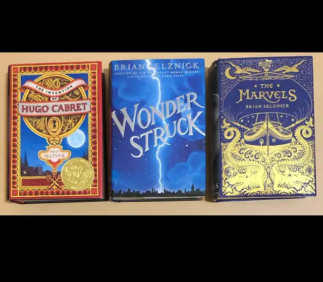 Brian Selznick books $10 ea Invention of Hugo Cabret + in Fiction in Windsor Region - Image 2