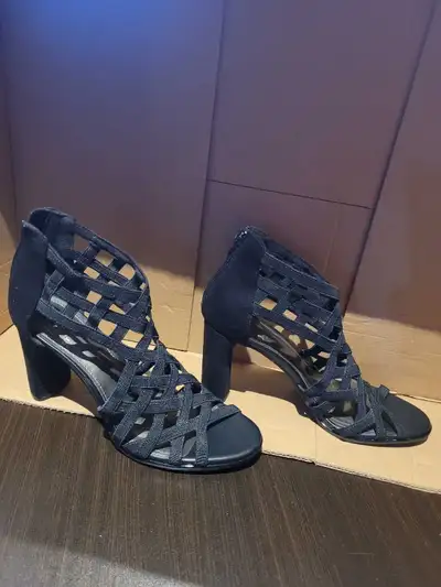 IMPO Black Heels - Size 8, View more