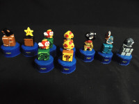 Super Mario Bros Pepsi Dots Bottle Cap Figures (RARE)