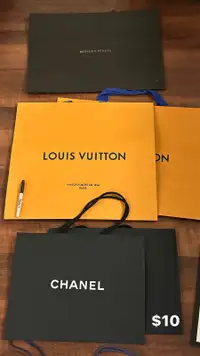 Luxury shopping bags