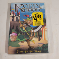 Robin Hood Quest For The King DVD 