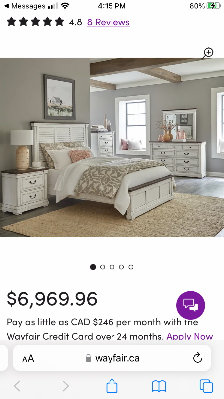 Queen Size 6-Piece Bedroom Set (Retail $8500) in Multi-item in North Shore - Image 10