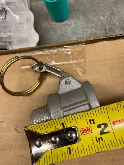 CAMLOCK FITTING ADAPTER WITH SAFETY, View more