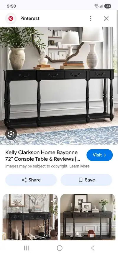 Kelly Clarkson Console Table, View more