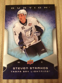 6, 07-08 & 08-09 UD OVATION 3 1/2x5 CARDS INCL. STAMKOS + others