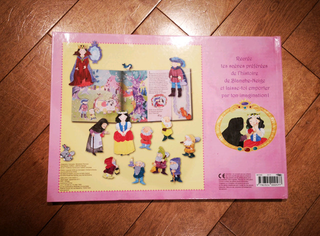 Livre Blanche-Neige avec des aimants in Children & Young Adult in Longueuil / South Shore - Image 3