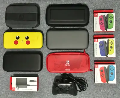 ‪Switch Accessories:  Cases/Holder/Screen Protectors, View more