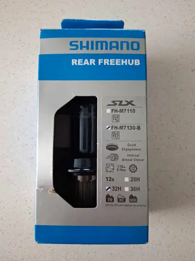 Shimano SLX Rear Freehub FH-M7130-B – Neuf , View more