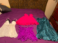 4 lingerie tops,  $20 each