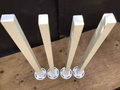 IKEA GODVIN Supporting 4legs, white -27 3/4 "H, View more