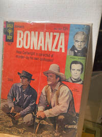 Bonanza # 9 VFNM August 1962 Western Gold Key Publisher