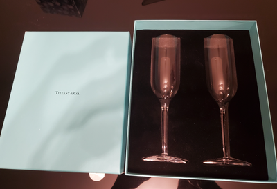 Tiffany & Co. Champagne Flutes (Set of 2) – New in Box, View more