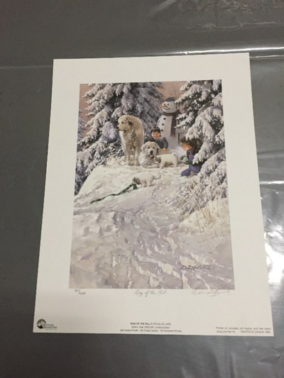 "King of The Hill" Doug Laird Signed & Numbered Ltd Ed Litho, View more