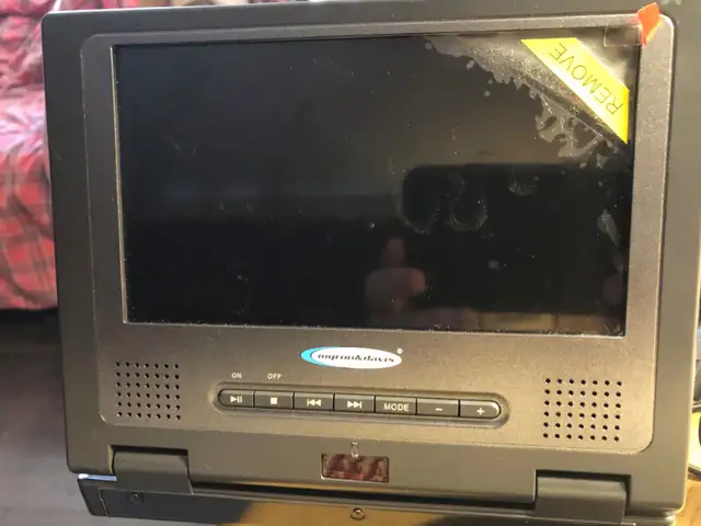 LO@OK!! Myron and Davis Car and PS 2 DVD and game player monitor
