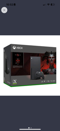 Xbox series x Diablo 4 bundle