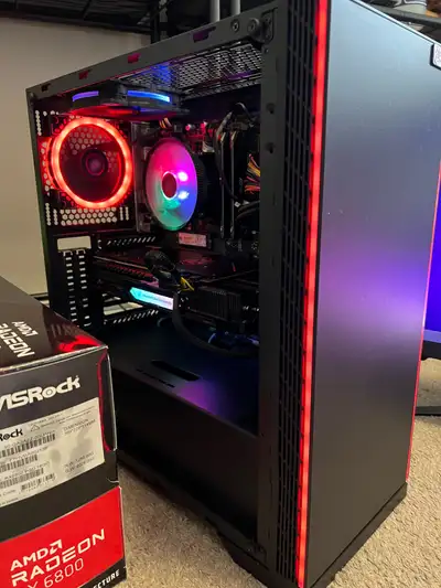Selling powerful gaming pc. Will easily handle great titles in 1440p and good frames. Works smoothly...