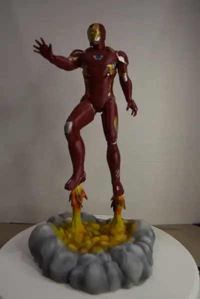 Iron-Man Lift-Off 23-26 3D Printed Figurine, View more