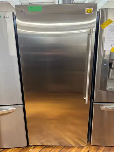  Electrolux stainless steel standalone freezer, View more