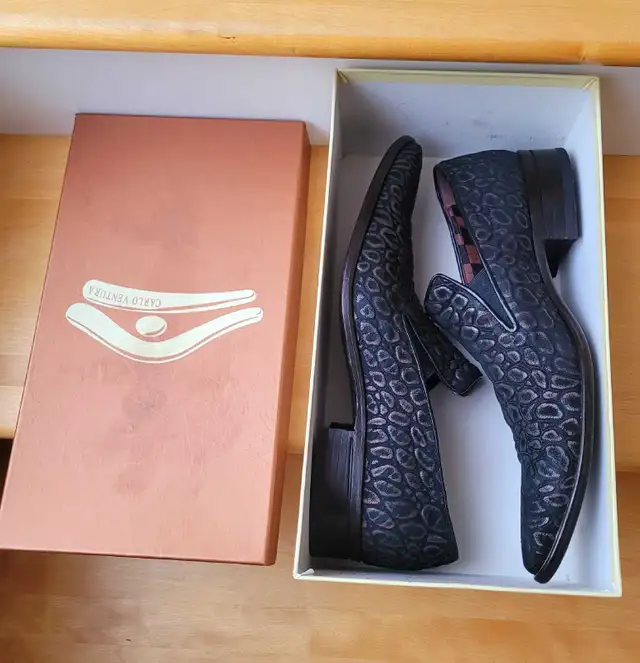 NEW Italian Men's Size 12-13 Carlo Ventura Designer Dress Shoes in Men's Shoes in Bedford - Image 8