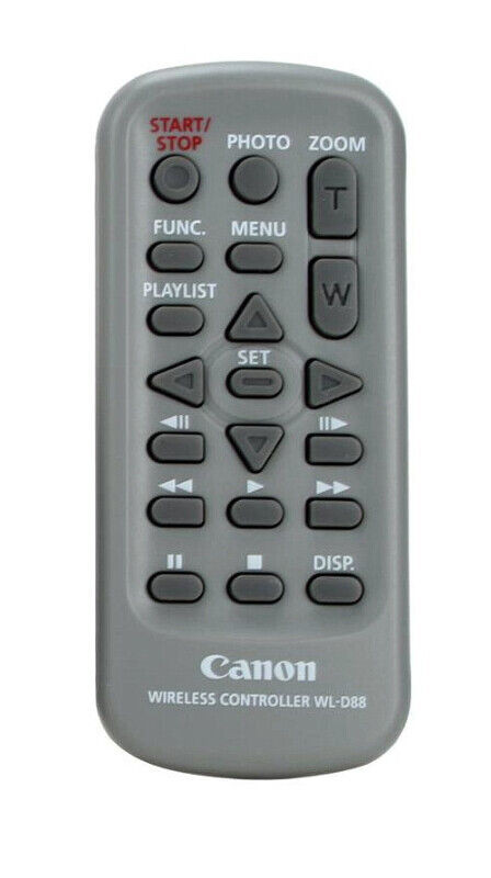 New Canon WL-D88 Video Camera Remote Control in Cameras & Camcorders in Markham / York Region - Image 2
