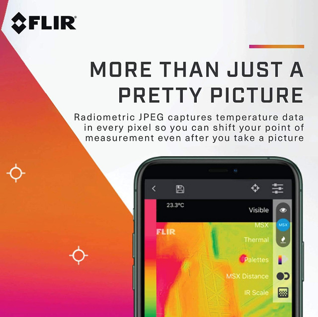 FLIR ONE Gen 3 - iOS - Thermal Camera for Smart Phones in General Electronics in Markham / York Region - Image 3