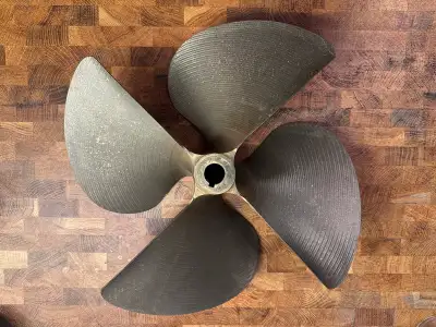 ACME 1939 Nibral 4 Blade Boat Propellor, View more