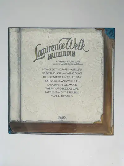 Add a classic touch to your collection with this Lawrence Welk Hallelujah vinyl record, which remain...