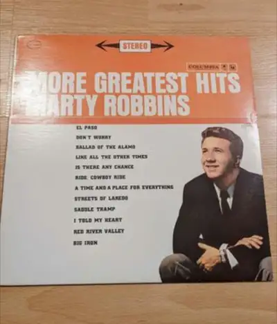 More Greatest Hits Mart Robbins Vinyl Album, View more