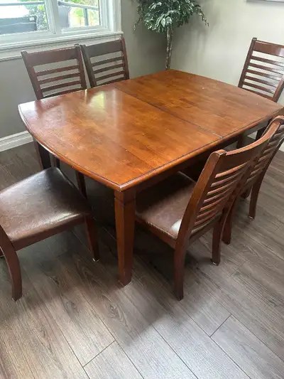 Dining Room Table and 6 Chairs, View more