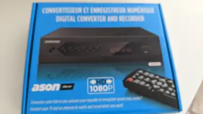 Enregistreur et convertisseur numérique Ason HD 1080P, View more