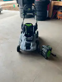 EGO Cordless Lawn Mower for Sale. 56V Lithium - ION Battery